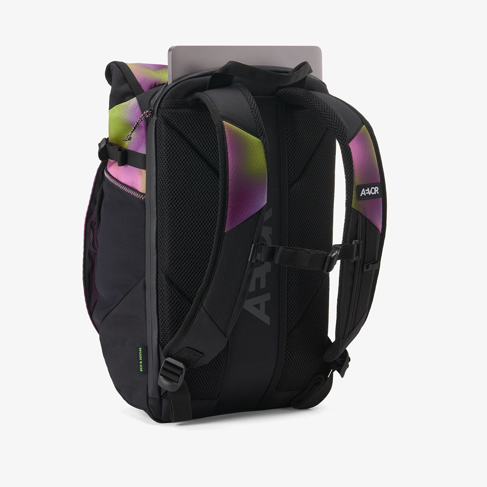 Rucksäcke für Männer AEVOR Roll Pack 2.0 Proof Psychedelic Slush