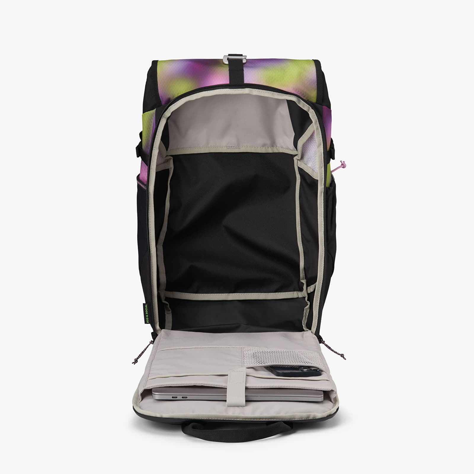 Rucksäcke für Männer AEVOR Roll Pack 2.0 Proof Psychedelic Slush