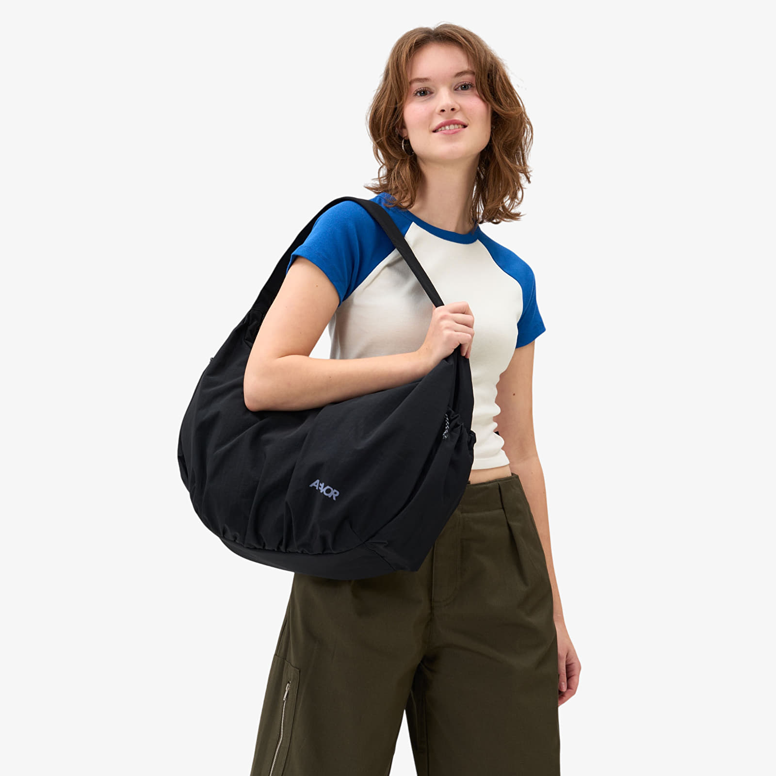 Tašky a batohy - pánské doplňky AEVOR Slouchy Bag Black