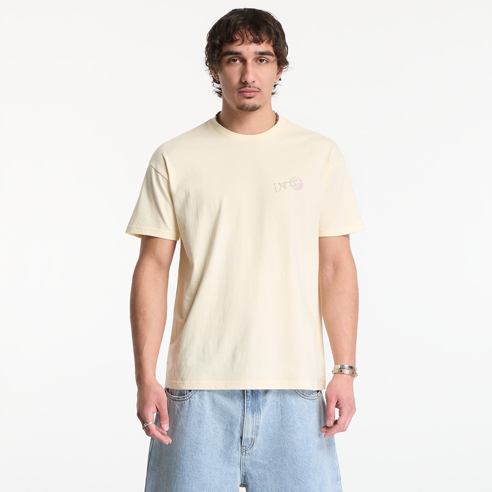 T-shirty męskie Vans Yin And Yang Ss Tee Almond Crisp