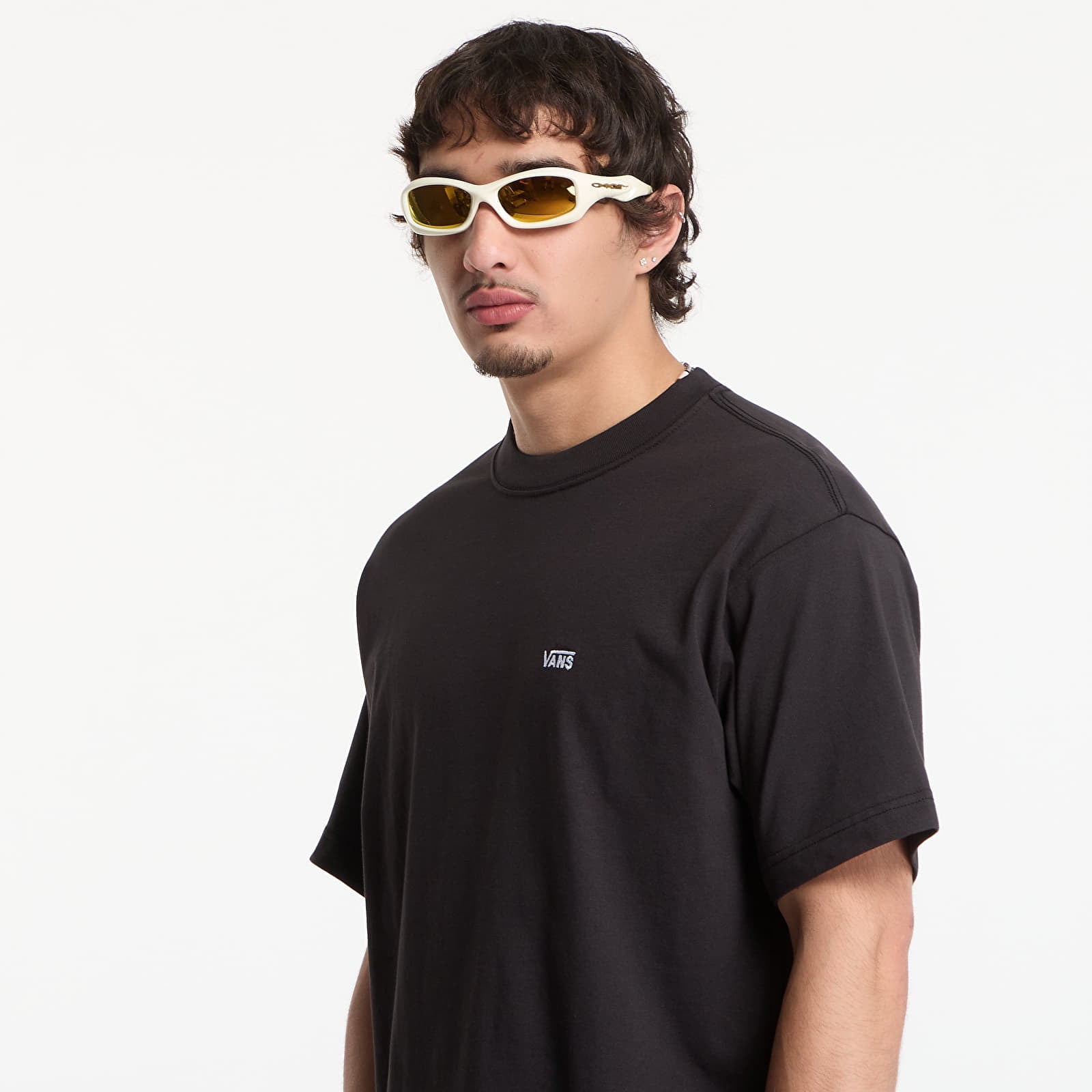 T-shirty męskie Vans Left Chest Ii Loose Ss Black