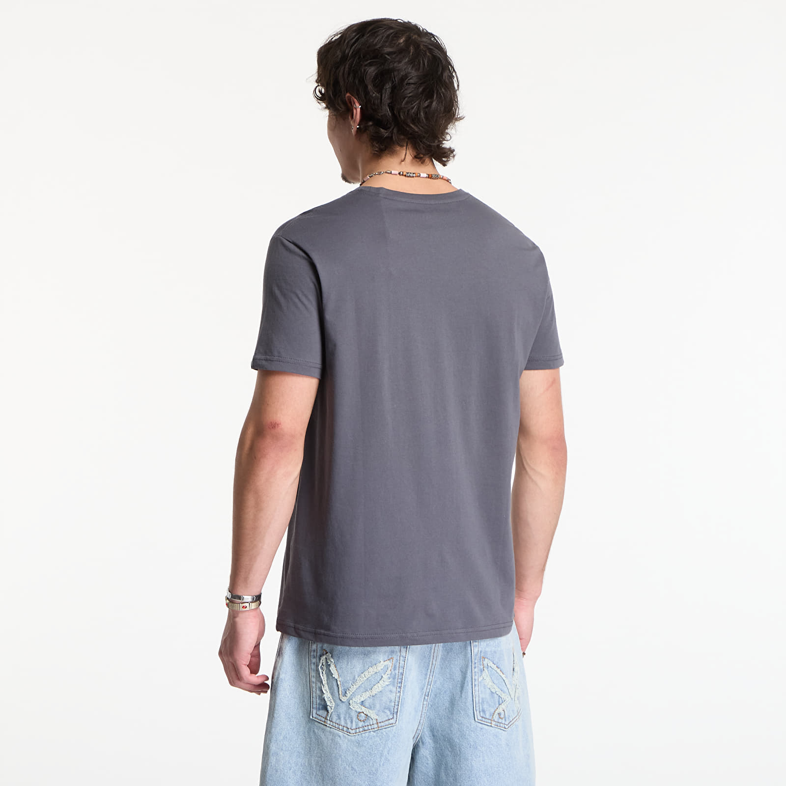 T-shirts til mænd Alpha Industries Basic T-Shirt Grey Black