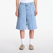 Carhartt WIP W' Snake Nixon Double Knee Short Snake Camo, Blue Bleached