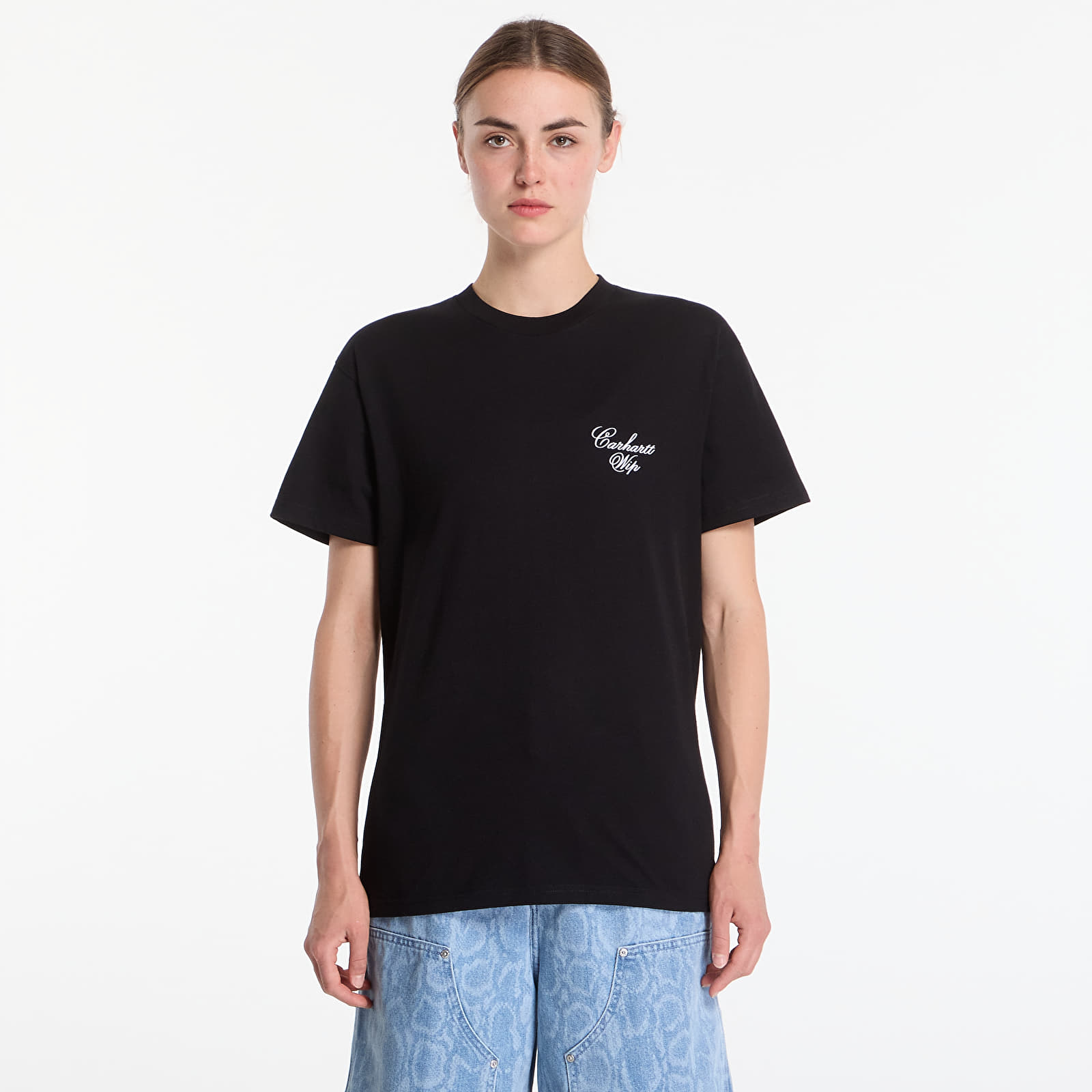 T-shirts homme Carhartt WIP S/S Gracious T-Shirt UNISEX Black