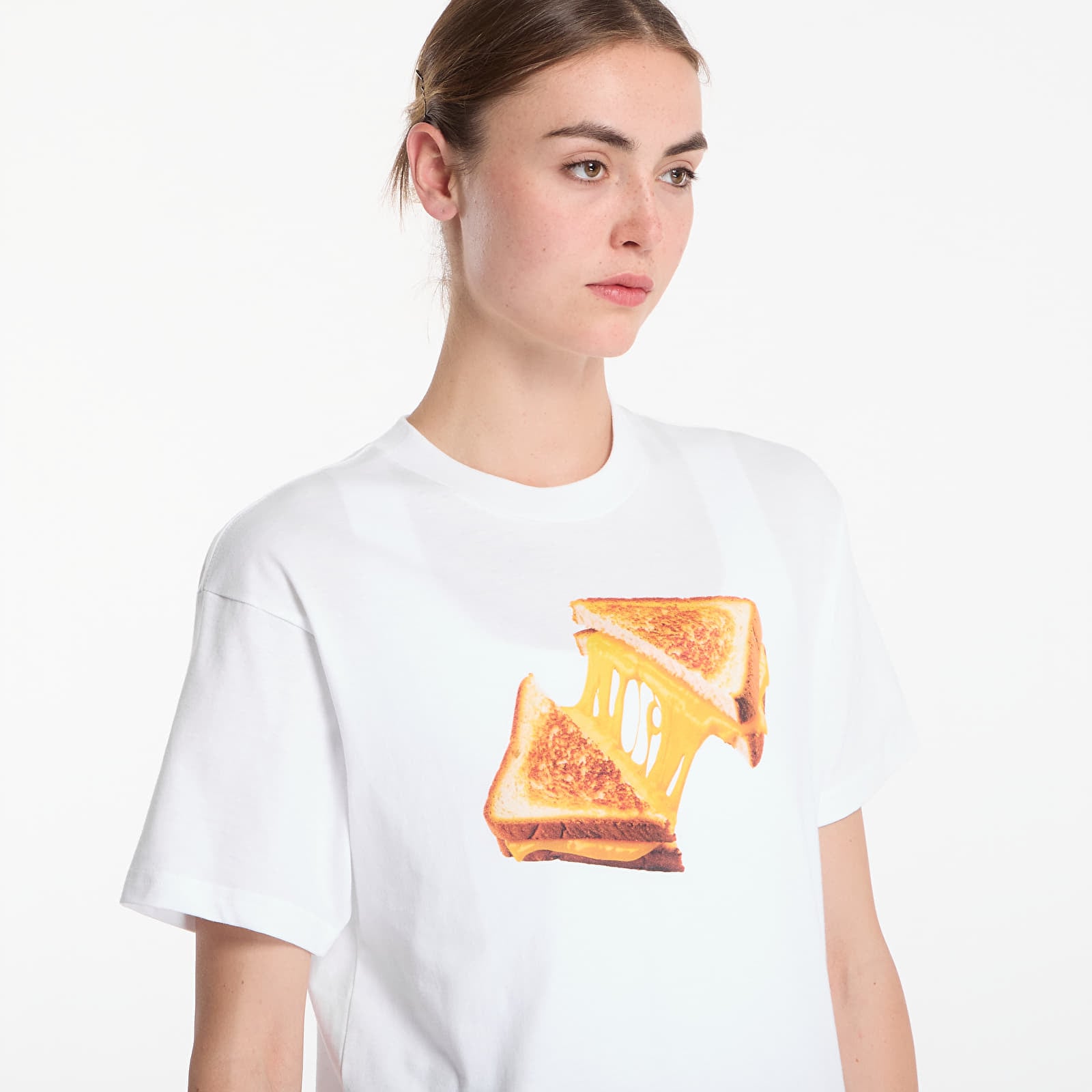 Moške majice  Carhartt WIP S/S Cheese Toast T-Shirt UNISEX White