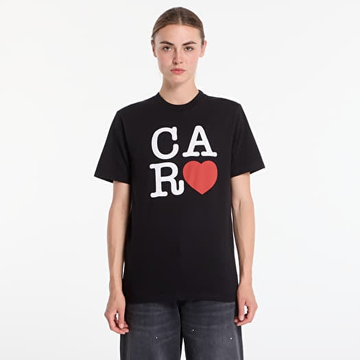 Póló Carhartt WIP S/S I Hartt T-Shirt UNISEX Black