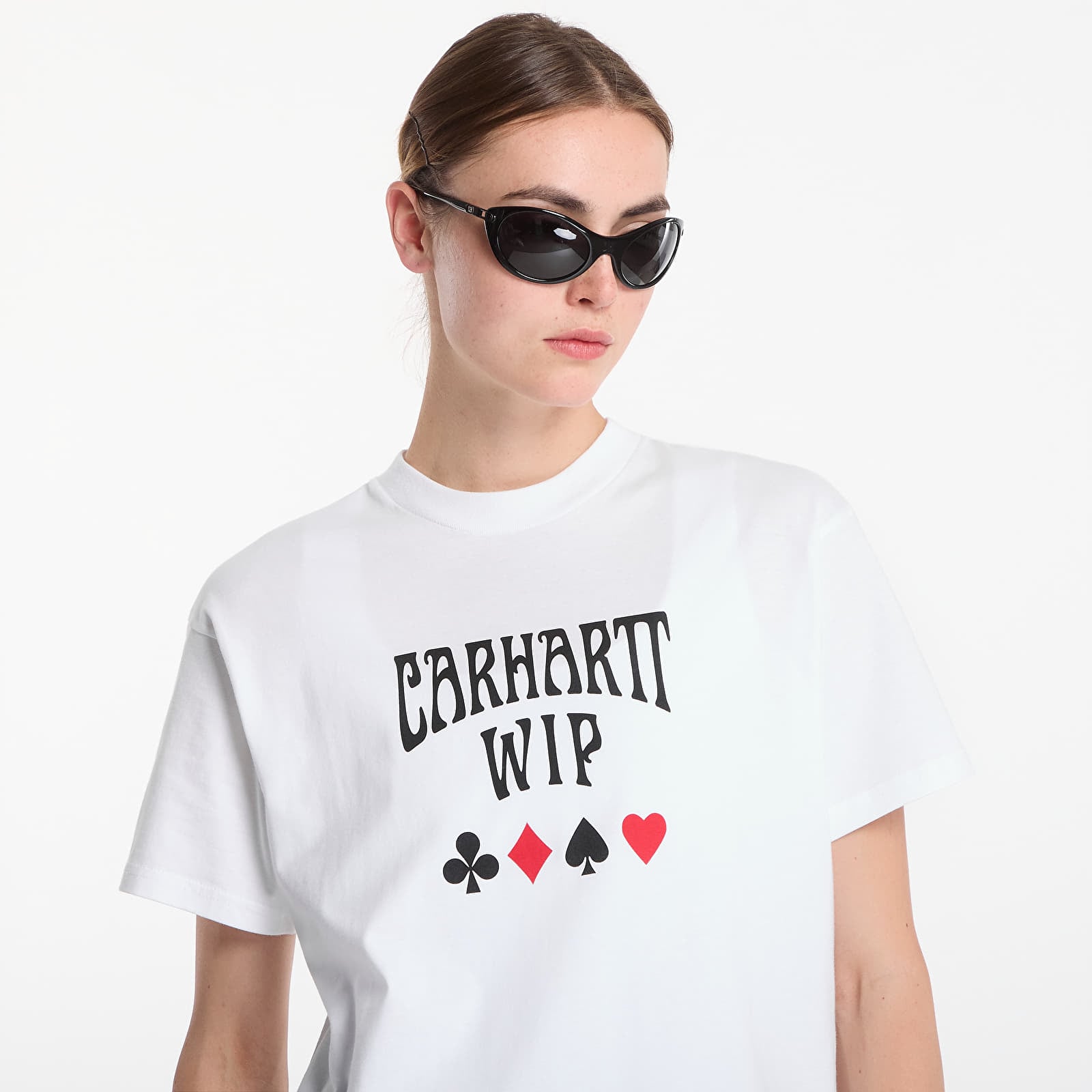Pánská trička Carhartt WIP S/S Deck T-Shirt UNISEX White