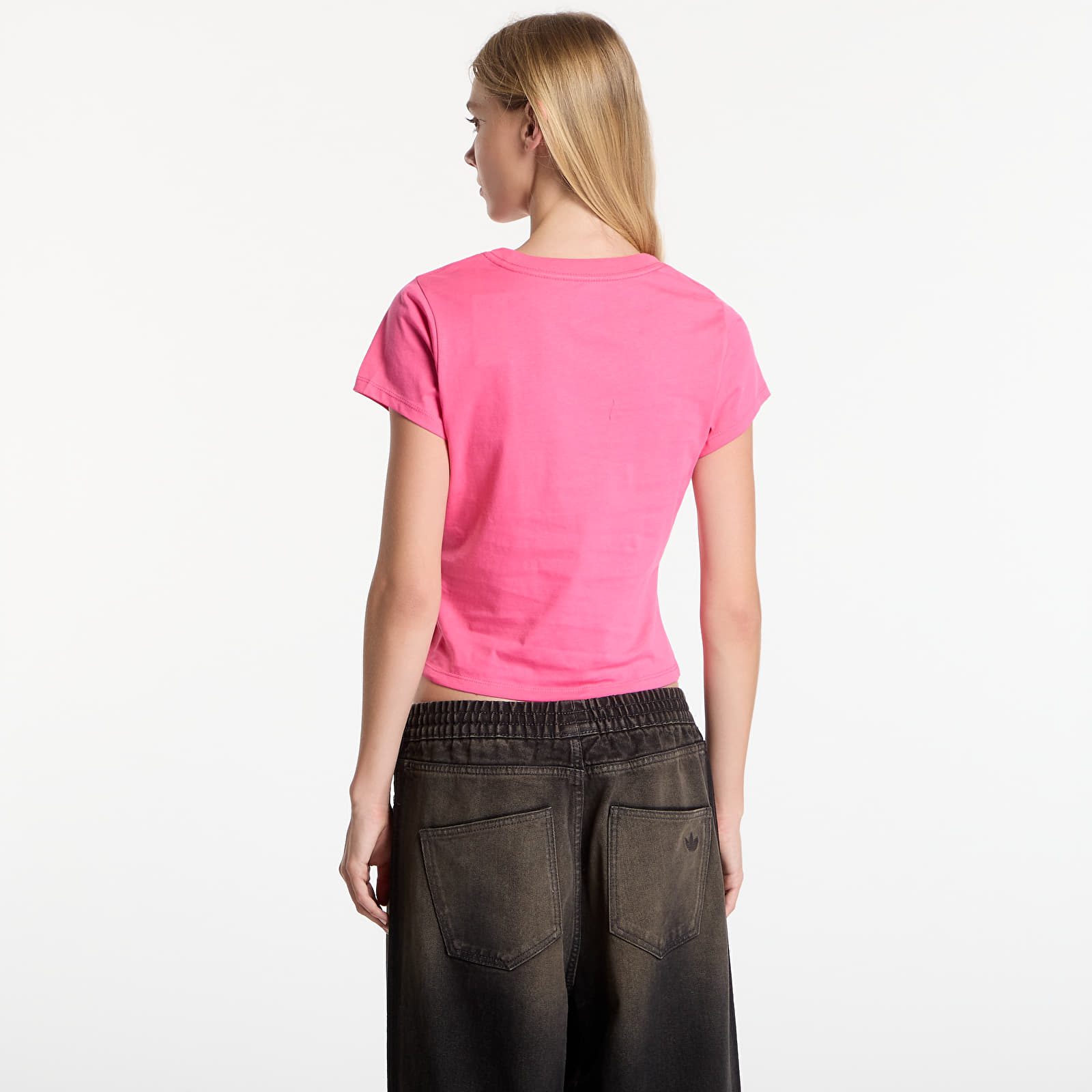 Tricouri femei Vans Antares Ss Baby Tee Pink Velvet