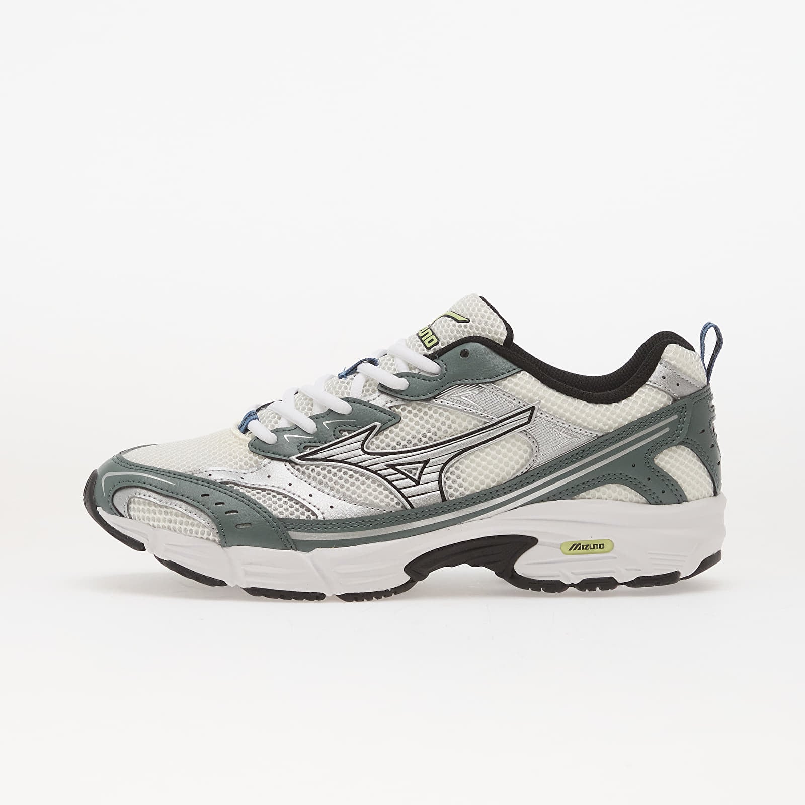 Turnschuhe und Schuhe für Männer Mizuno MXR “SPORT” Snow White/ Silver/ Balsam Green
