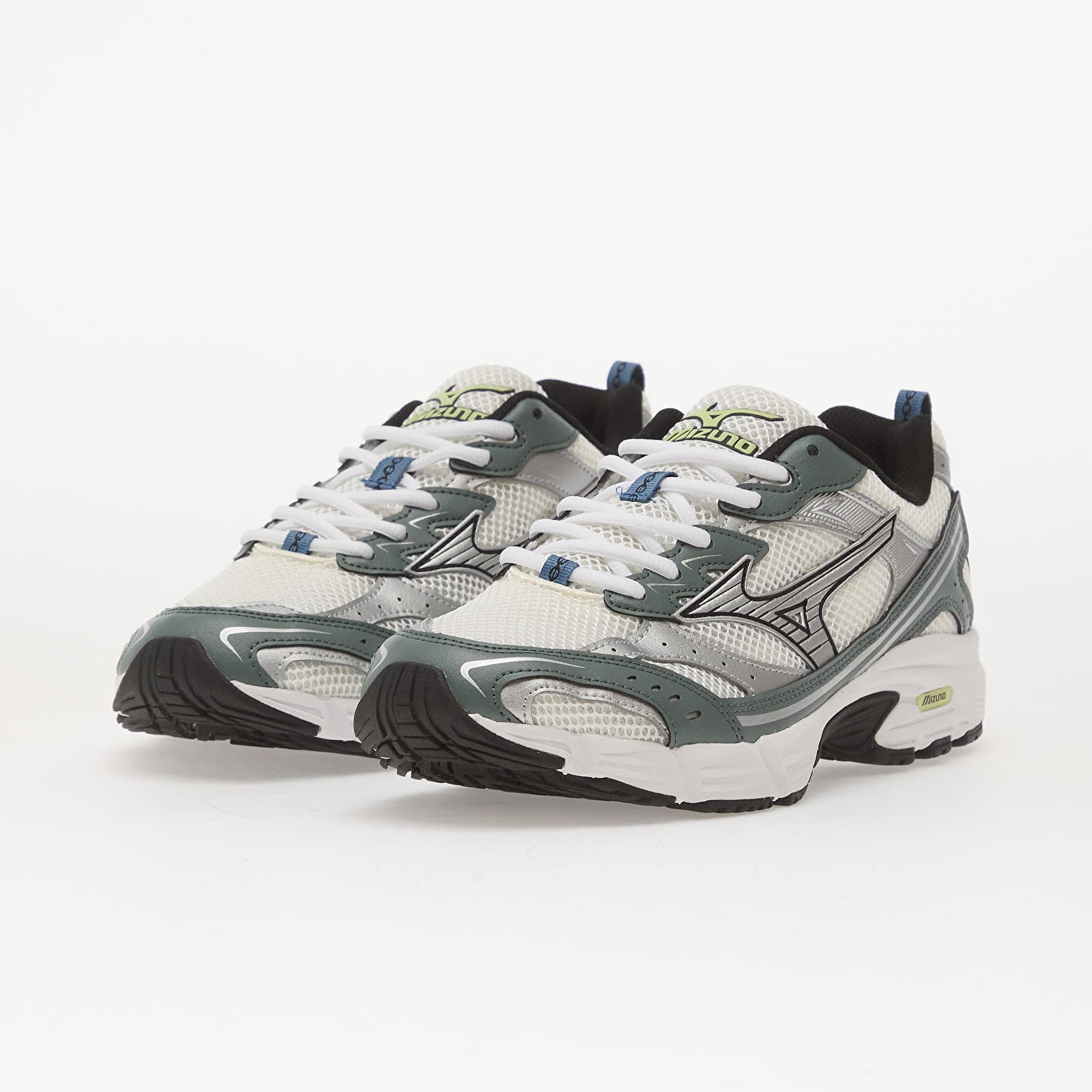 Turnschuhe und Schuhe für Männer Mizuno MXR “SPORT” Snow White/ Silver/ Balsam Green