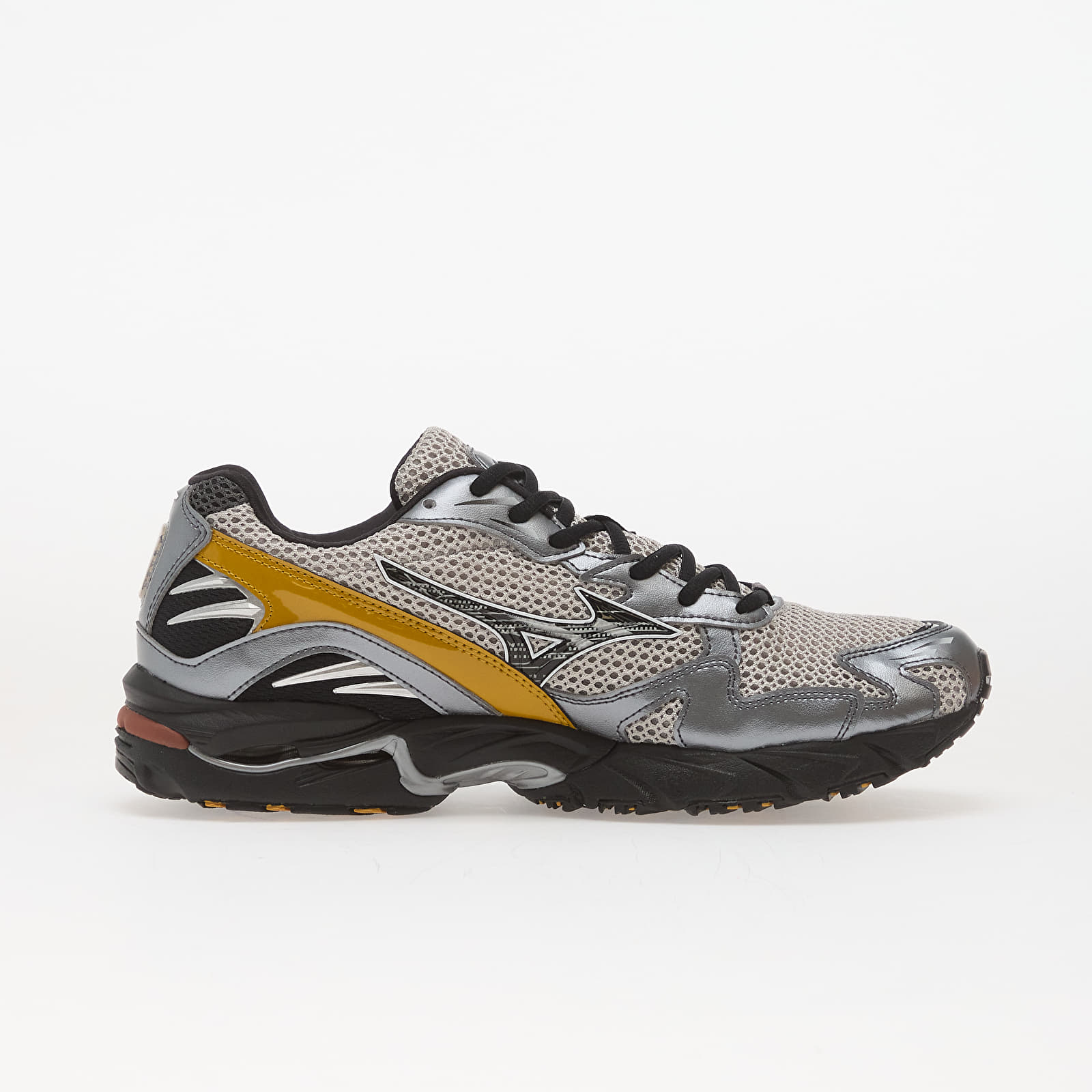 Turnschuhe und Schuhe für Männer Mizuno WAVE RIDER 10 "SPORT" Harbor Mist/ Black/ Harvest Gold