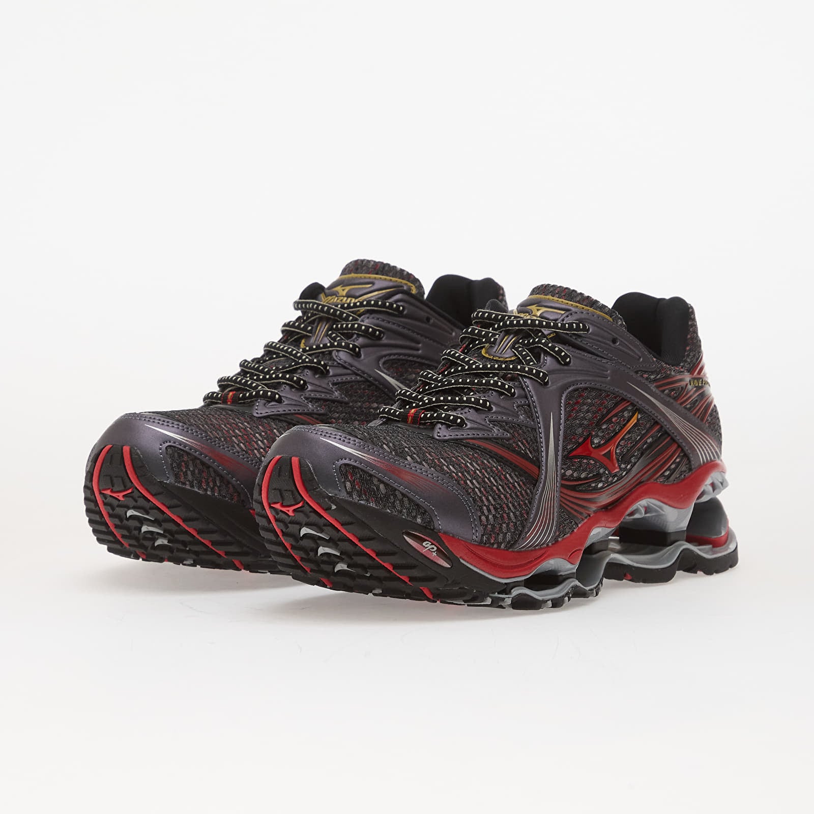 Turnschuhe und Schuhe für Männer Mizuno WAVE PROPHECY 1 Harbor Mist/ Chinese Red/ Black