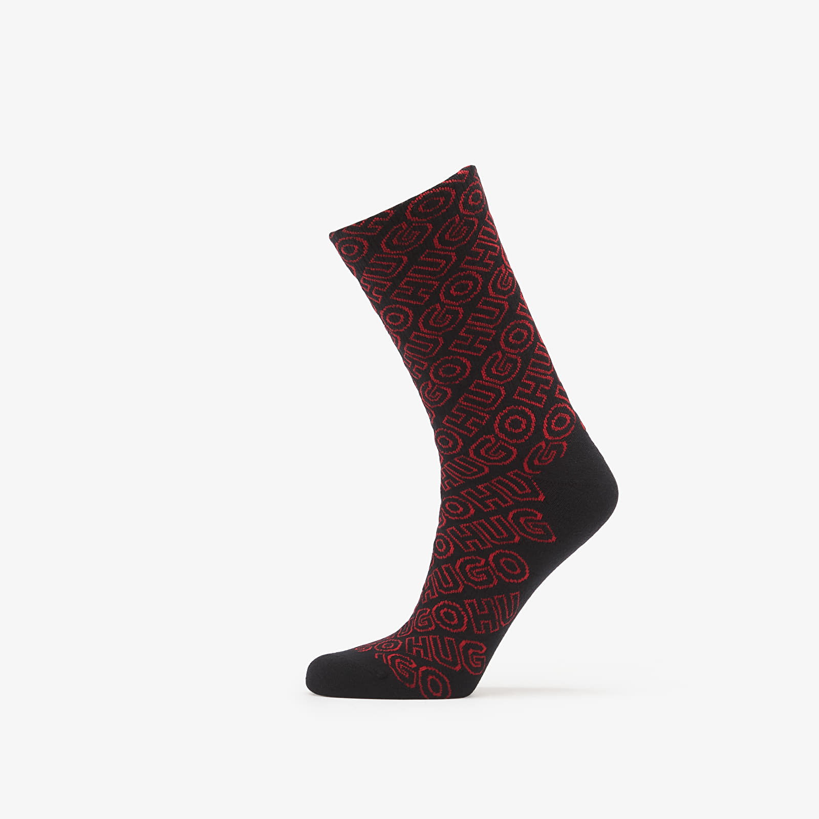 Muške čarape Hugo Boss 3-Pack Qs Logo Aop Cc Multicolor