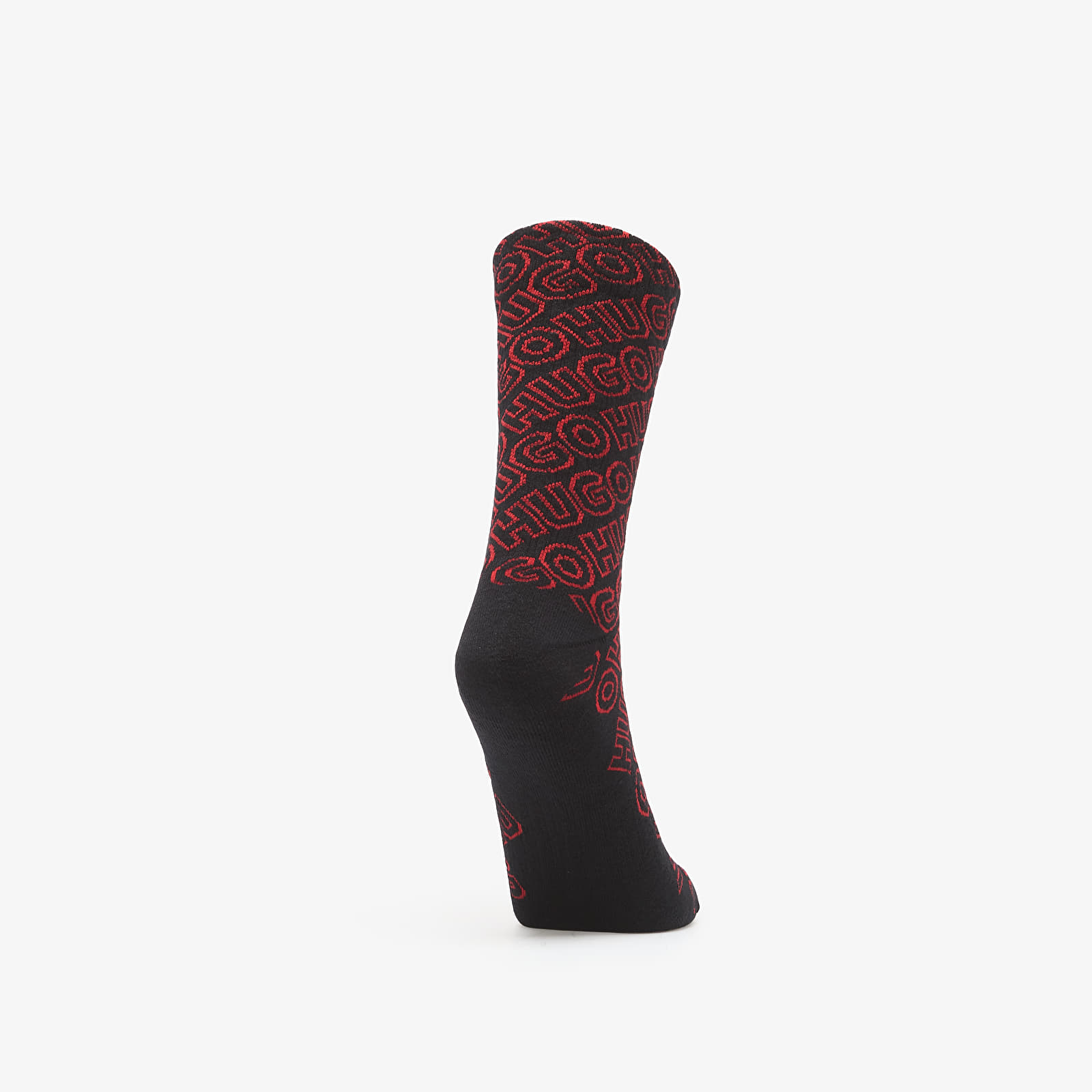Muške čarape Hugo Boss 3-Pack Qs Logo Aop Cc Multicolor