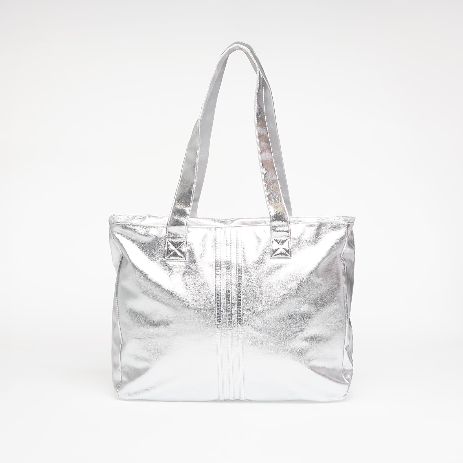 Plecu somas adidas Shopper Metallic Pu Bag Silver Met.