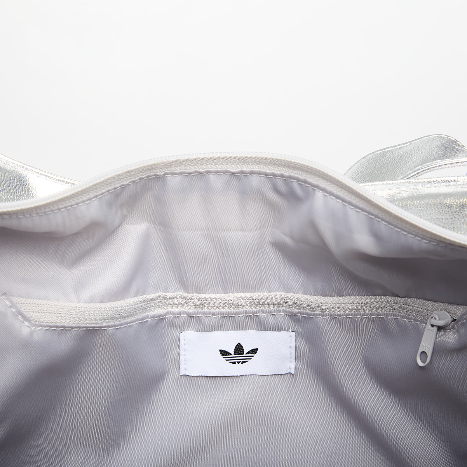 Plecu somas adidas Shopper Metallic Pu Bag Silver Met.