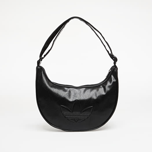 Krepšys adidas Adicolor Half Crescent Bag Metallic Pu Black
