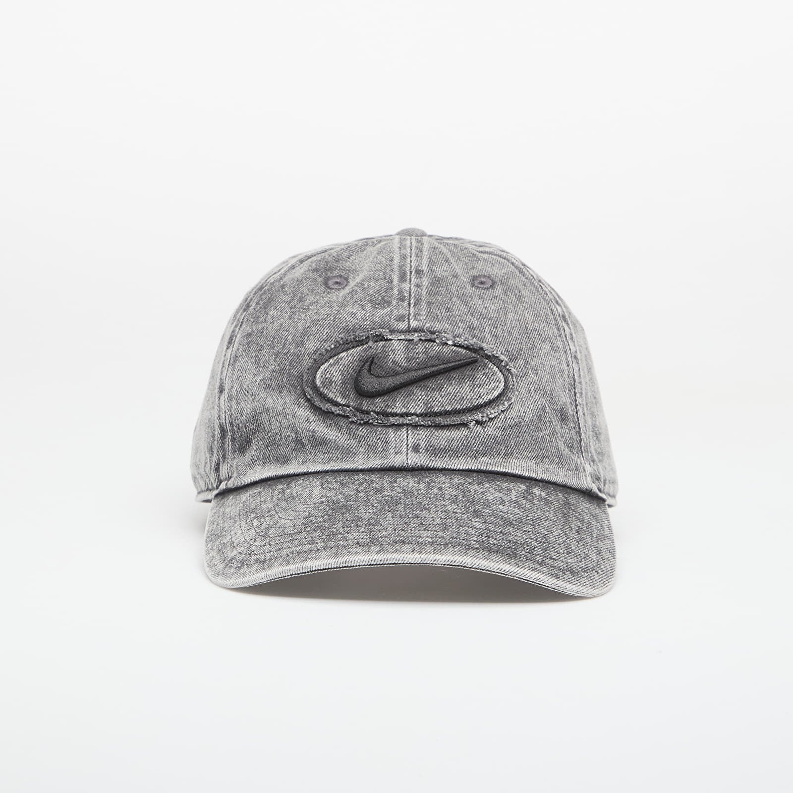 Cappellini da uomo Nike Club Unstructured Denim Patch Cap Anthracite/ Anthracite