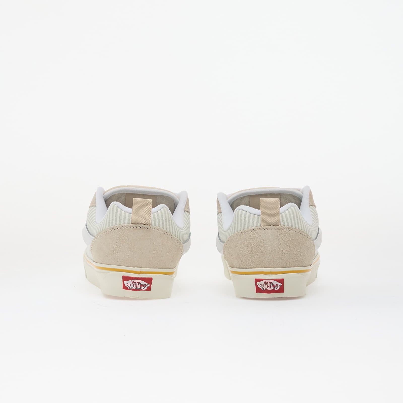Vīriešu čības un apavi Vans Knu Skool Stripes Oatmeal
