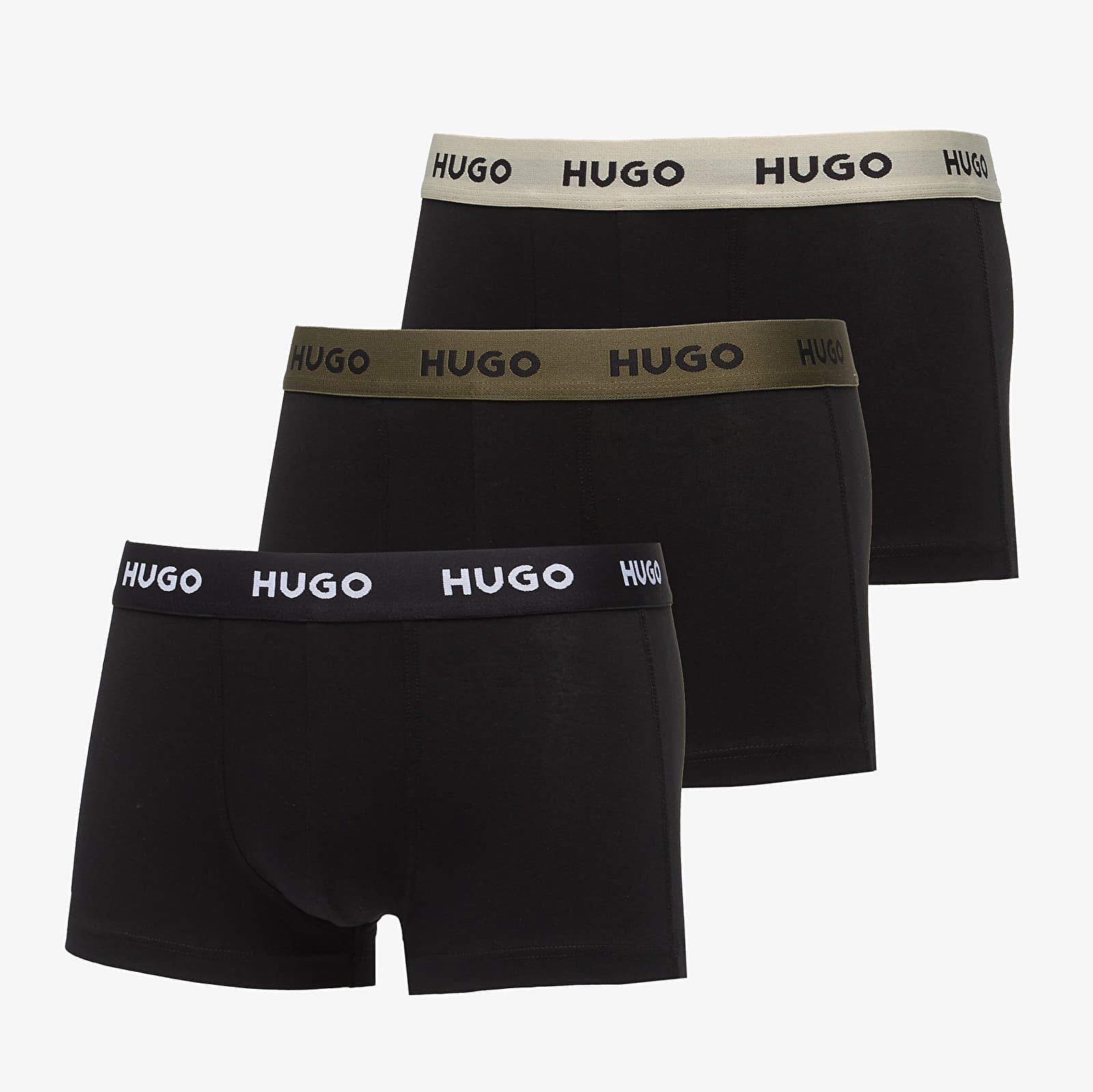 Men's shorts Hugo Boss Trunk Triplet Pack Black