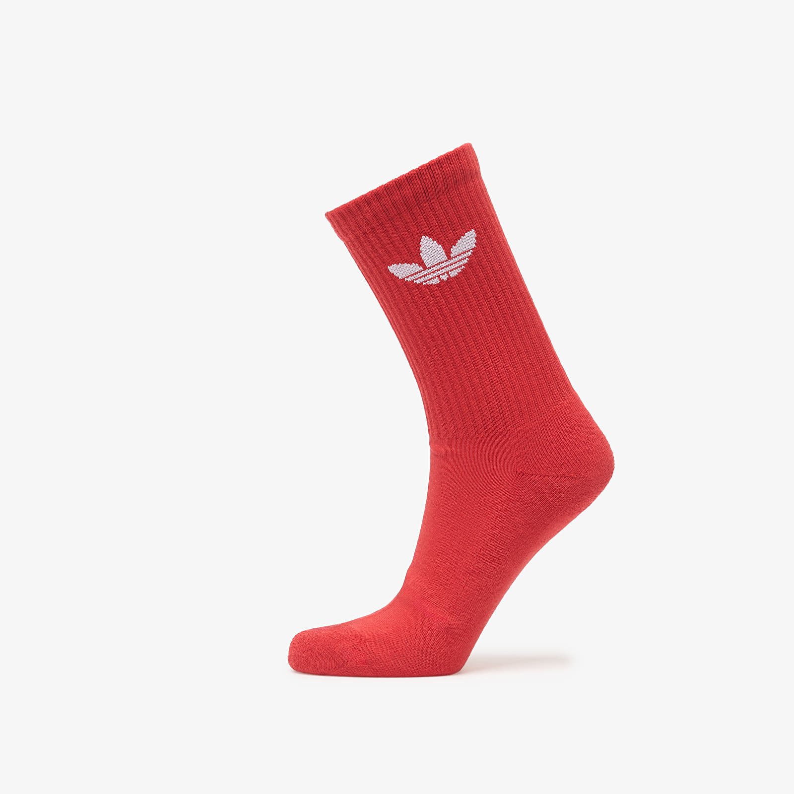 Vyriškos kojinės adidas Trefoil Crew Socks 10-Pack Blue/ Green/ Better Scarlet