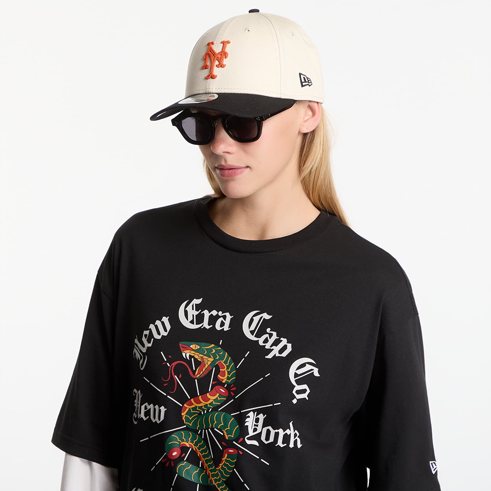 Men's T-shirts New Era OS Graphic Tee UNISEX Black