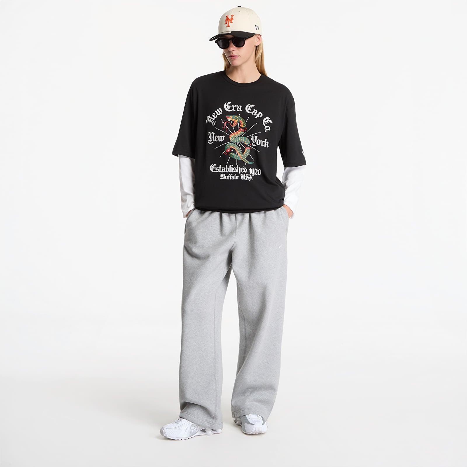 Men's T-shirts New Era OS Graphic Tee UNISEX Black