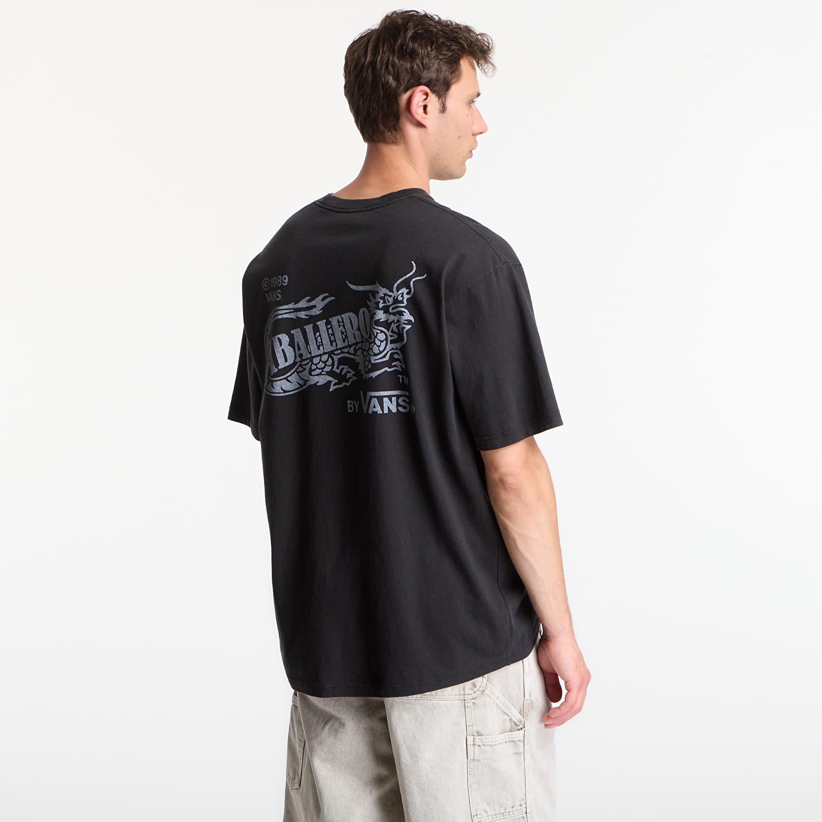 T-shirts  Vans Caballero SS Tee Black
