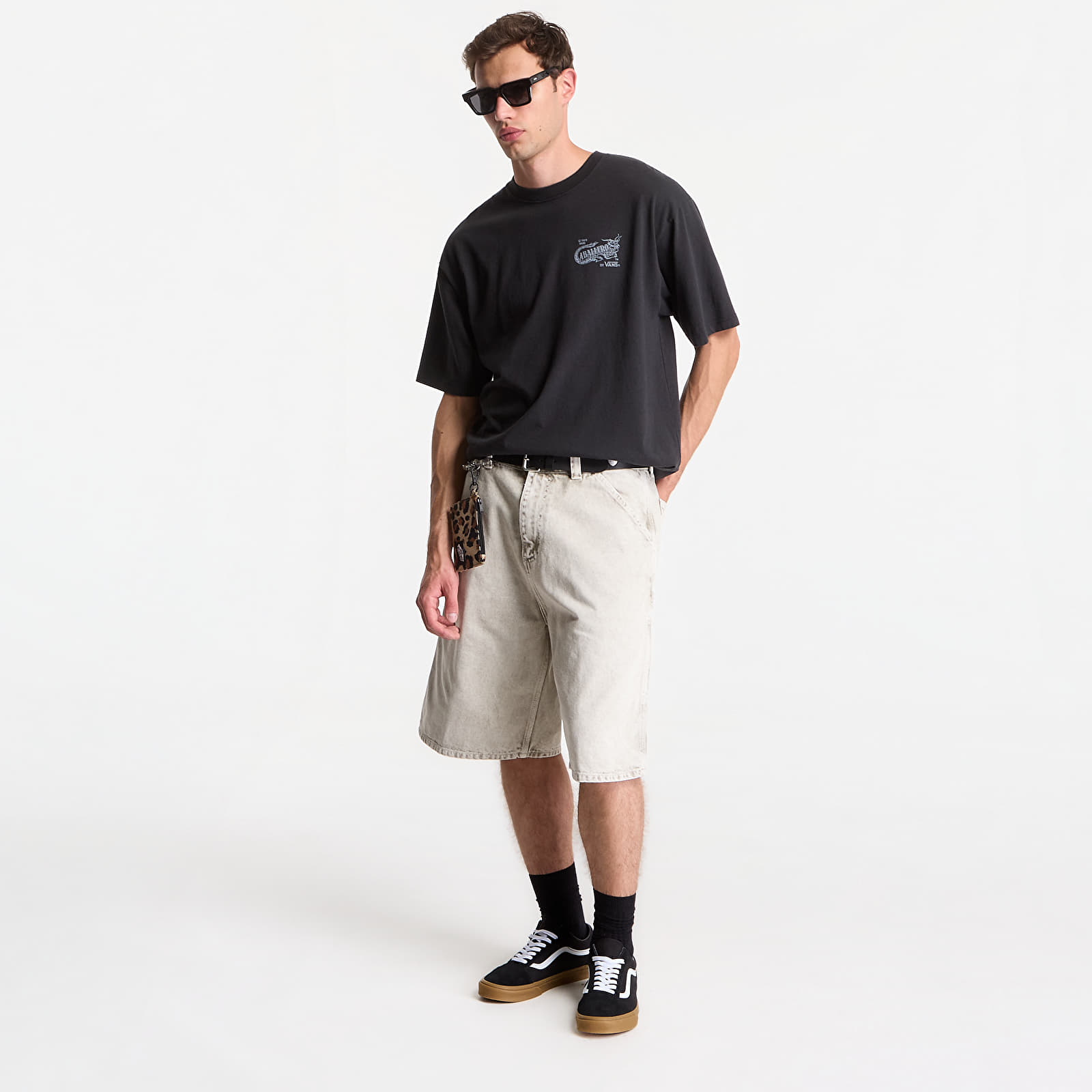 T-shirts  Vans Caballero SS Tee Black