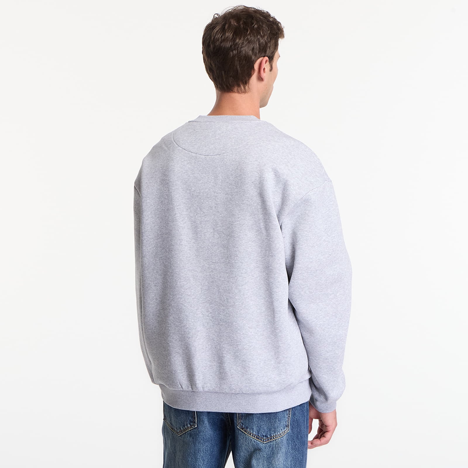 Felpe Urban Classics Fluffy Crewneck Heather Grey