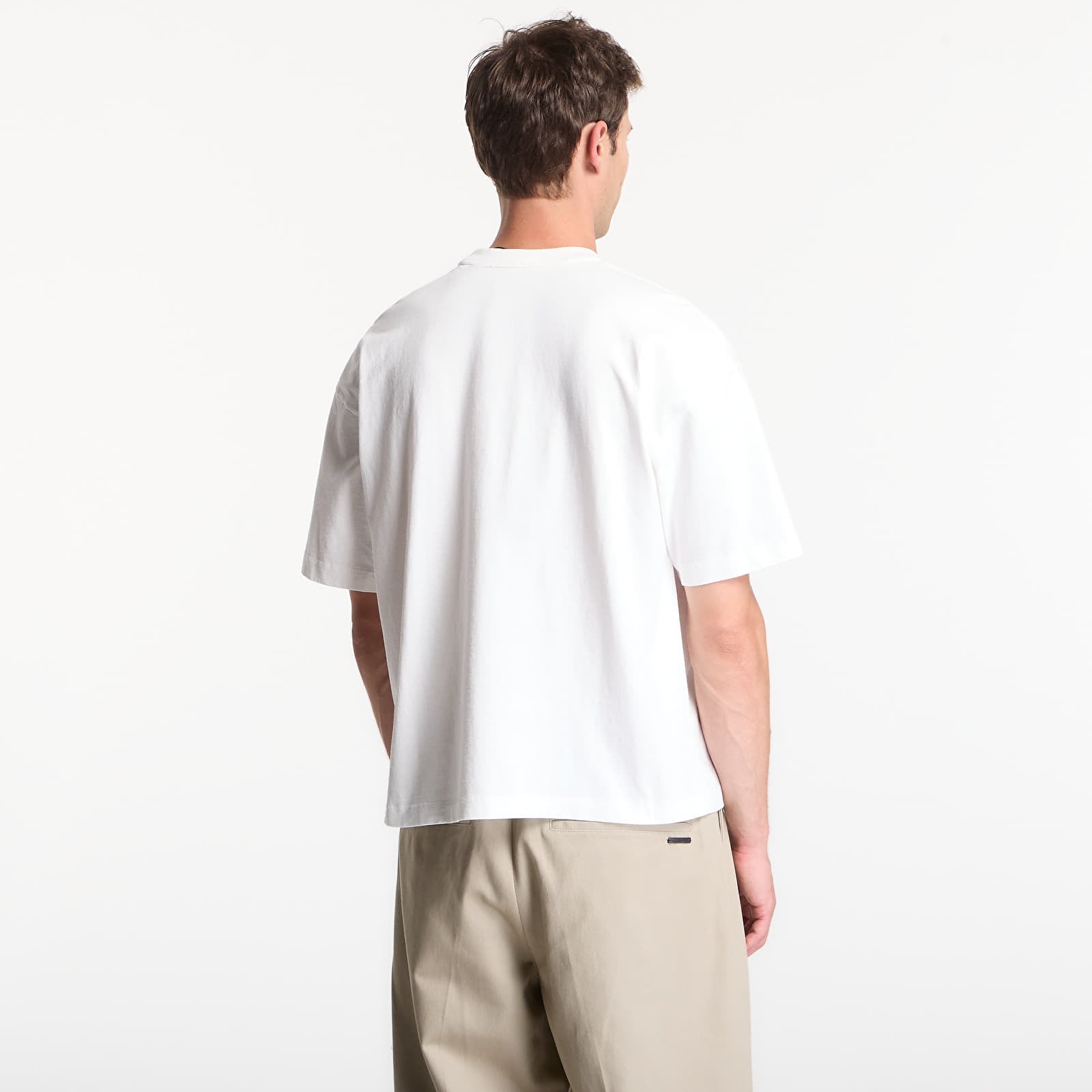 Magliette AllSaints Troppo Ss Crew Graphic T-Shirt Chalk White