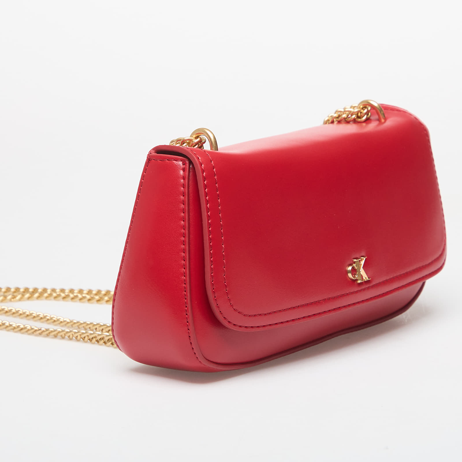 Torbice Calvin Klein Ck Convertible Chain Small Bag Bordeaux Wine