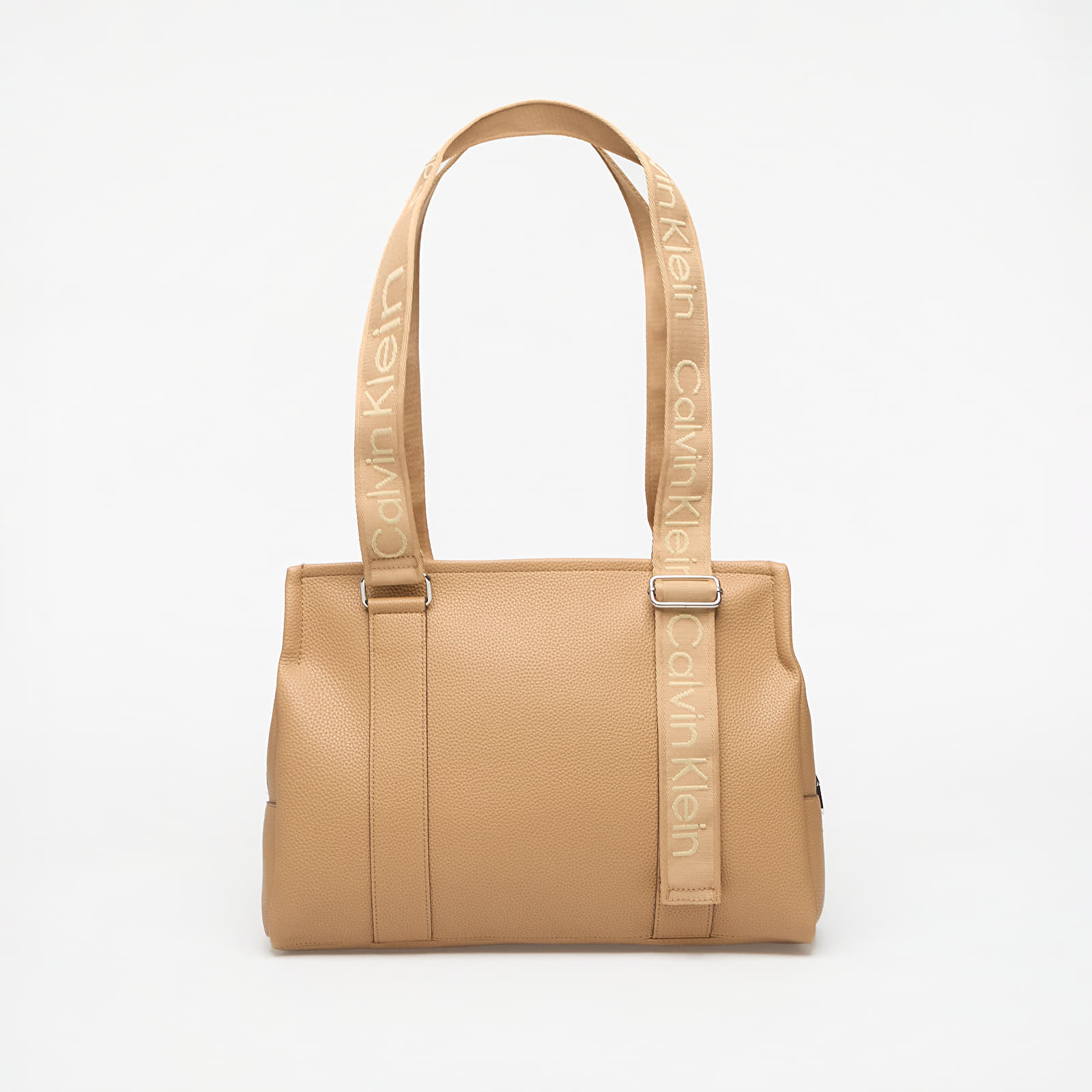 Torbice Calvin Klein Webbing Adj Strap Tote Tannin