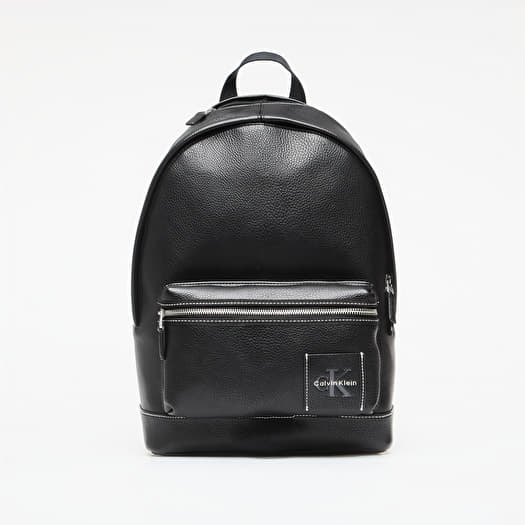 Kuprinė Calvin Klein Bold Pebble Round Backpack Black