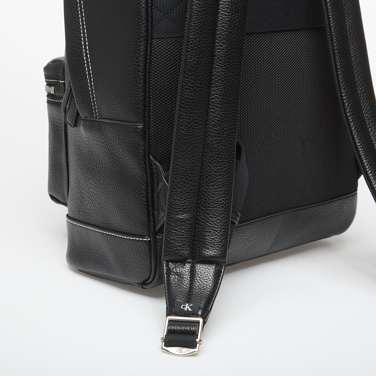 Backpacks Calvin Klein Bold Pebble Round Backpack Black