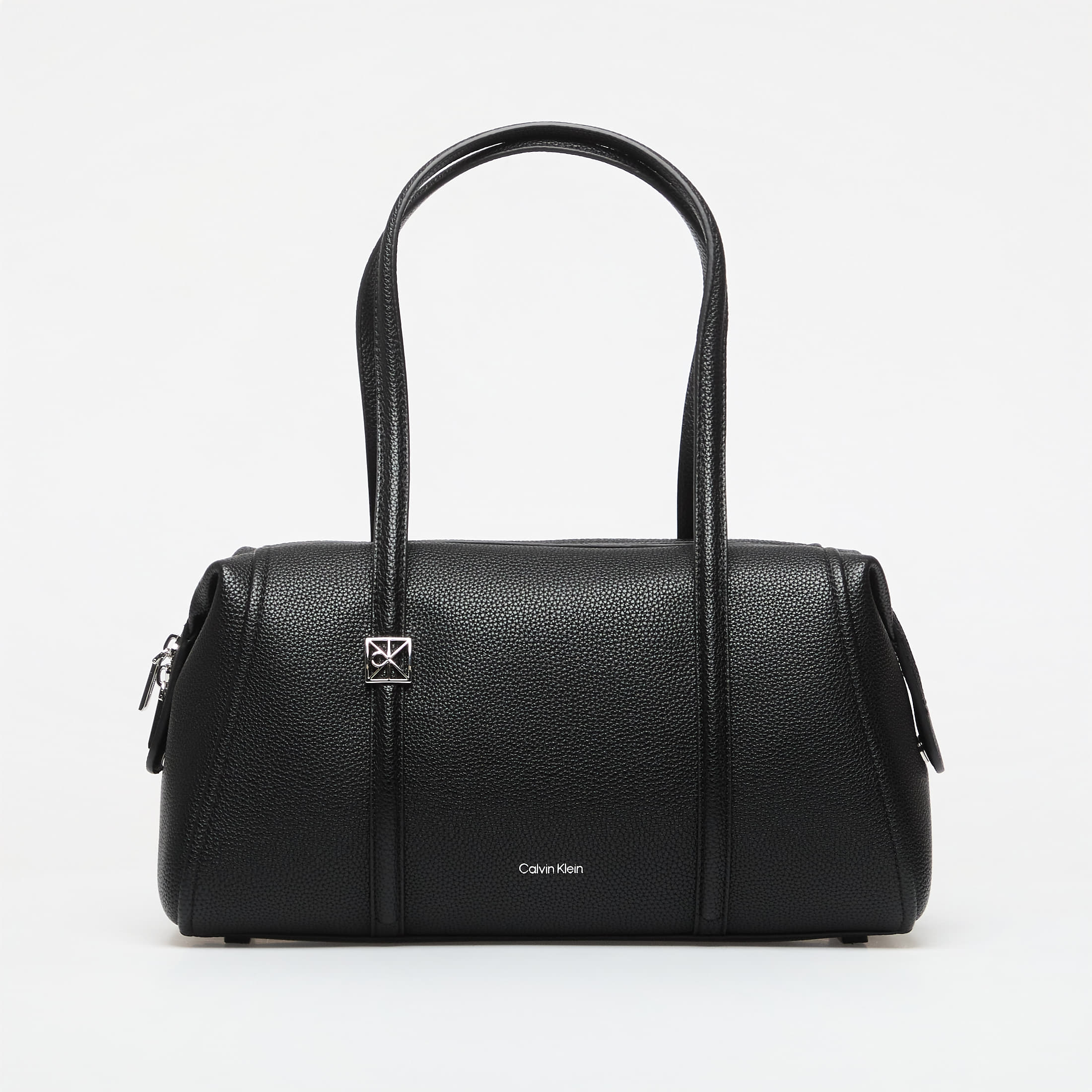 Τσάντα Calvin Klein Emblem Hw Pebble Doctor Shoulder Black Universal