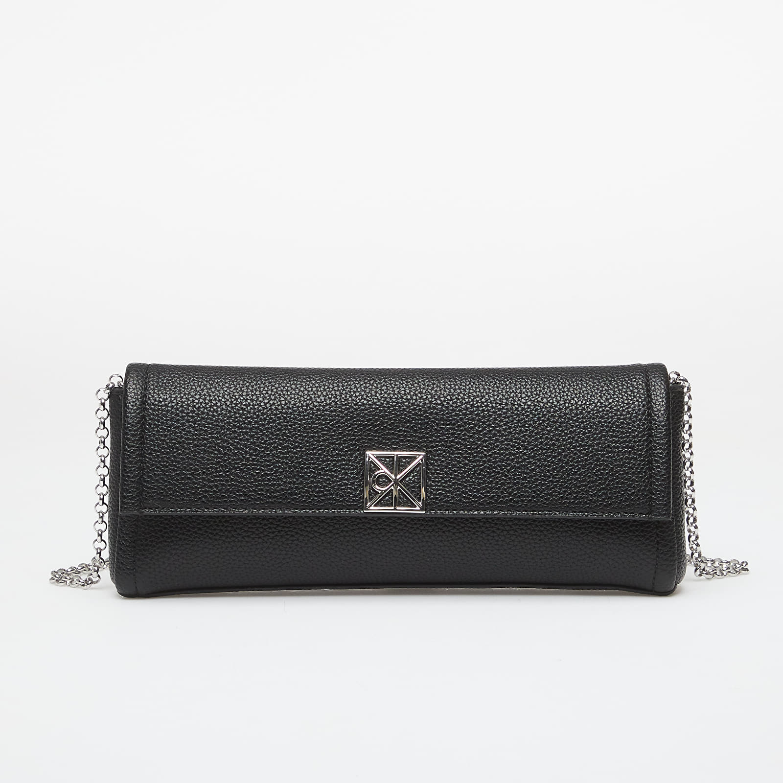 Sacs à main Calvin Klein Emblem Hw Pebble Clutch Black