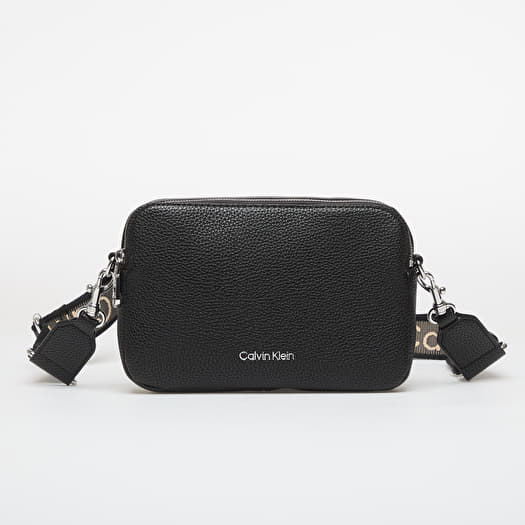 Calvin Klein Webbing 2X Strap Camera Bag Black