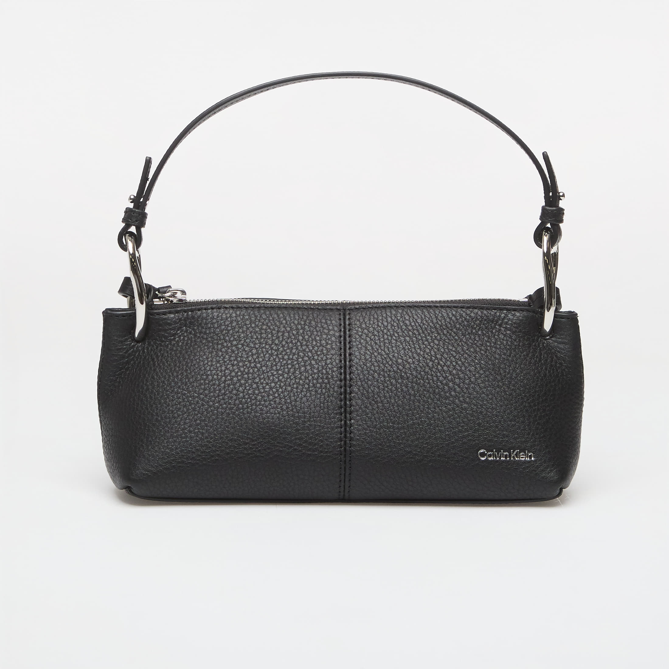 Calvin Klein Slouchy Leather Small Conv Bag Black Universal