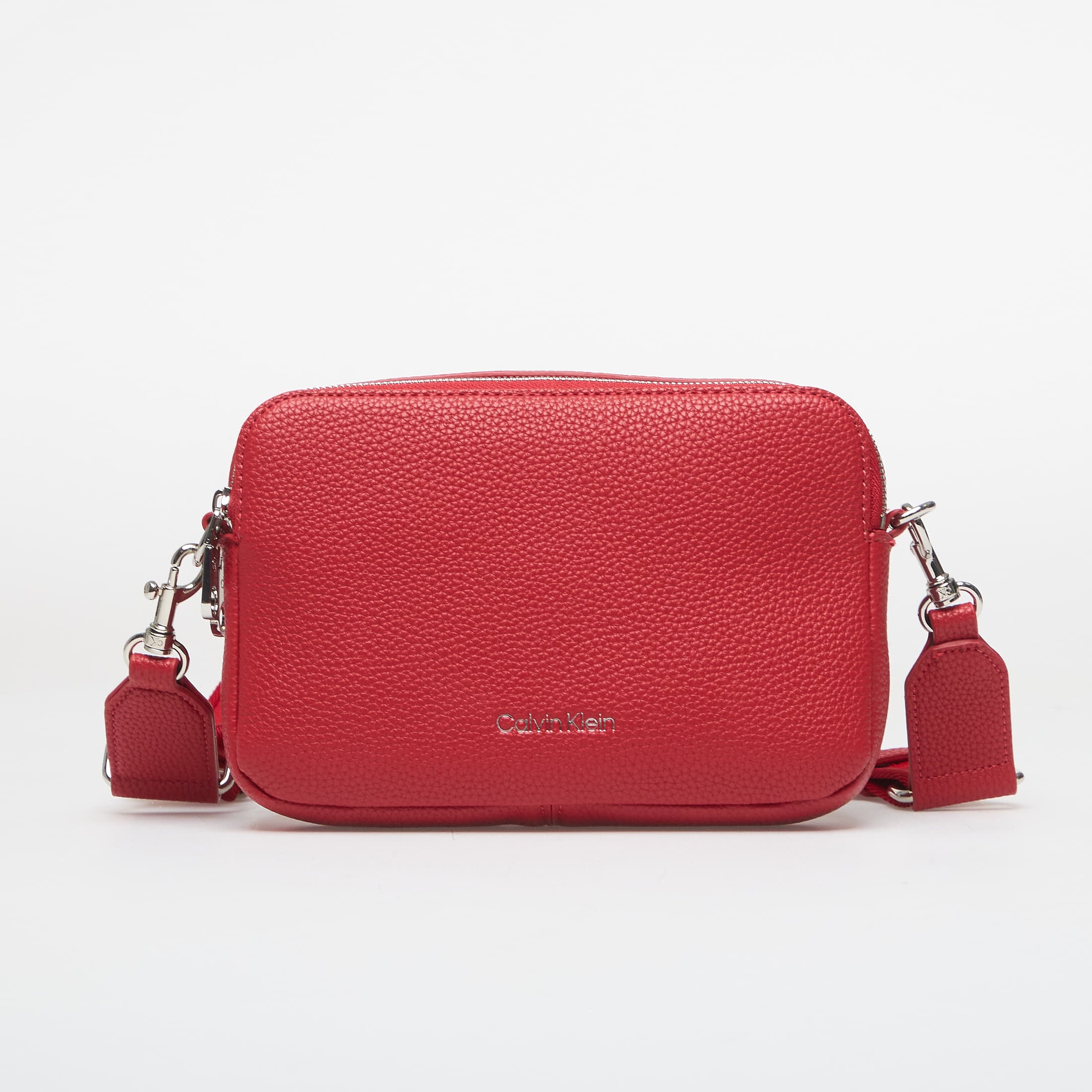 Bag Calvin Klein Webbing 2X Strap Camera Bag Bordeaux Wine Universal