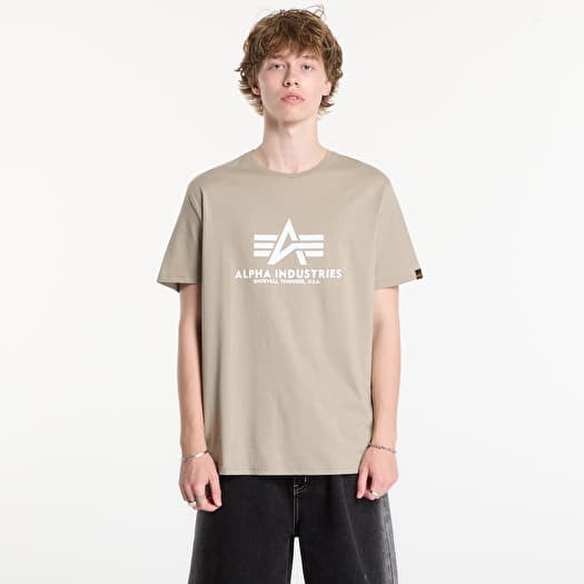 T-krekls Alpha Industries Basic T-Shirt Vintage Sand