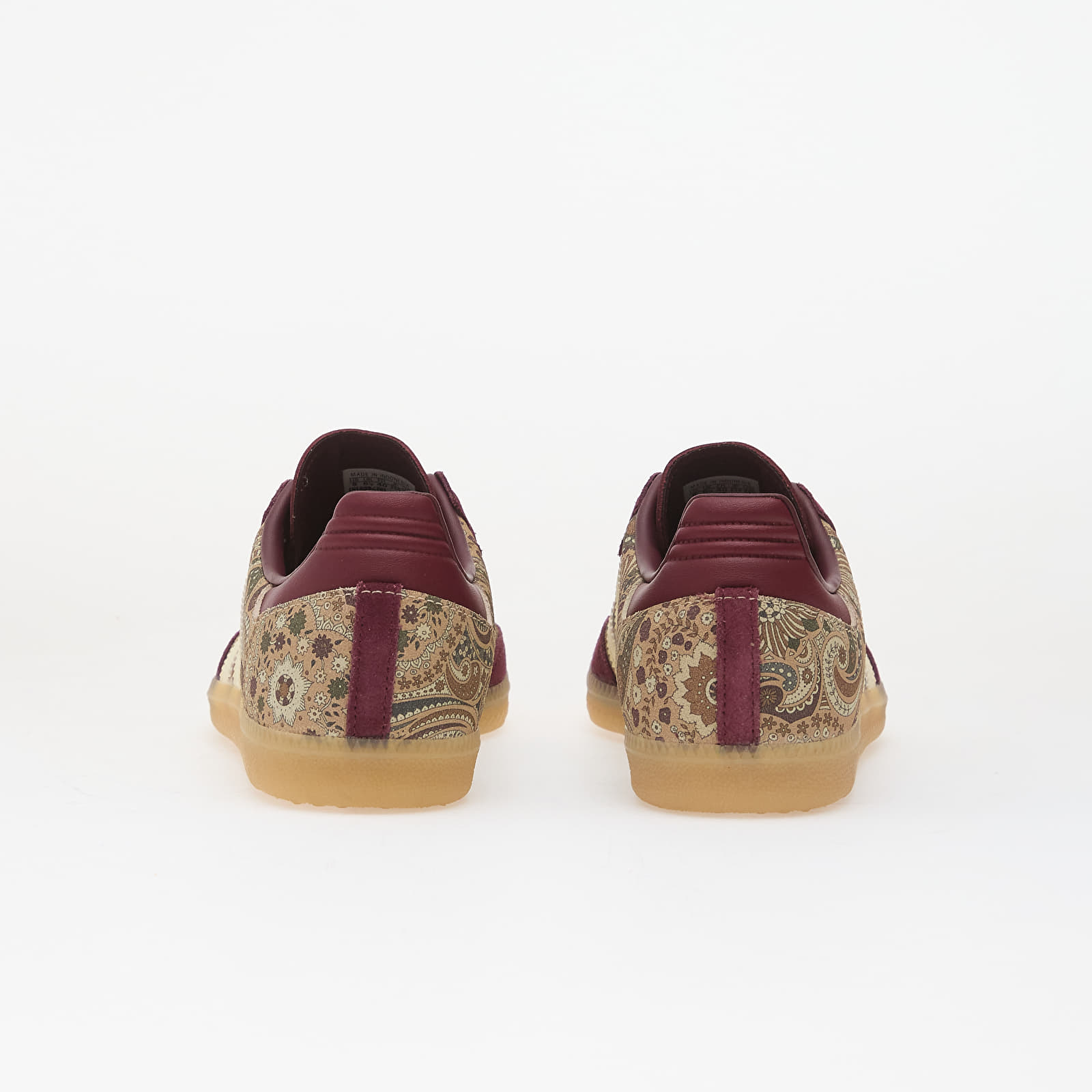 Buty damskie adidas x Liberty London Samba OG Maroon/ Warm Vanilla/ Olive Strata