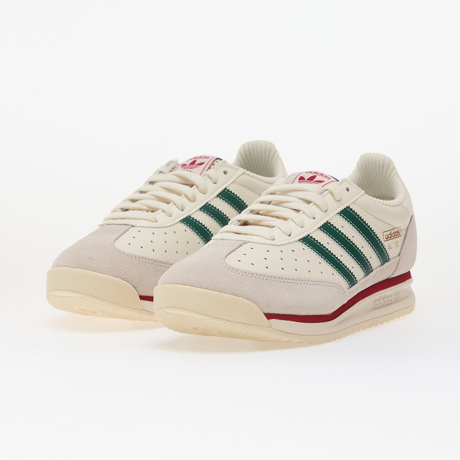 Pánske tenisky a topánky adidas SL 72 RS Off White/ Collegiate Green/ Crystal White