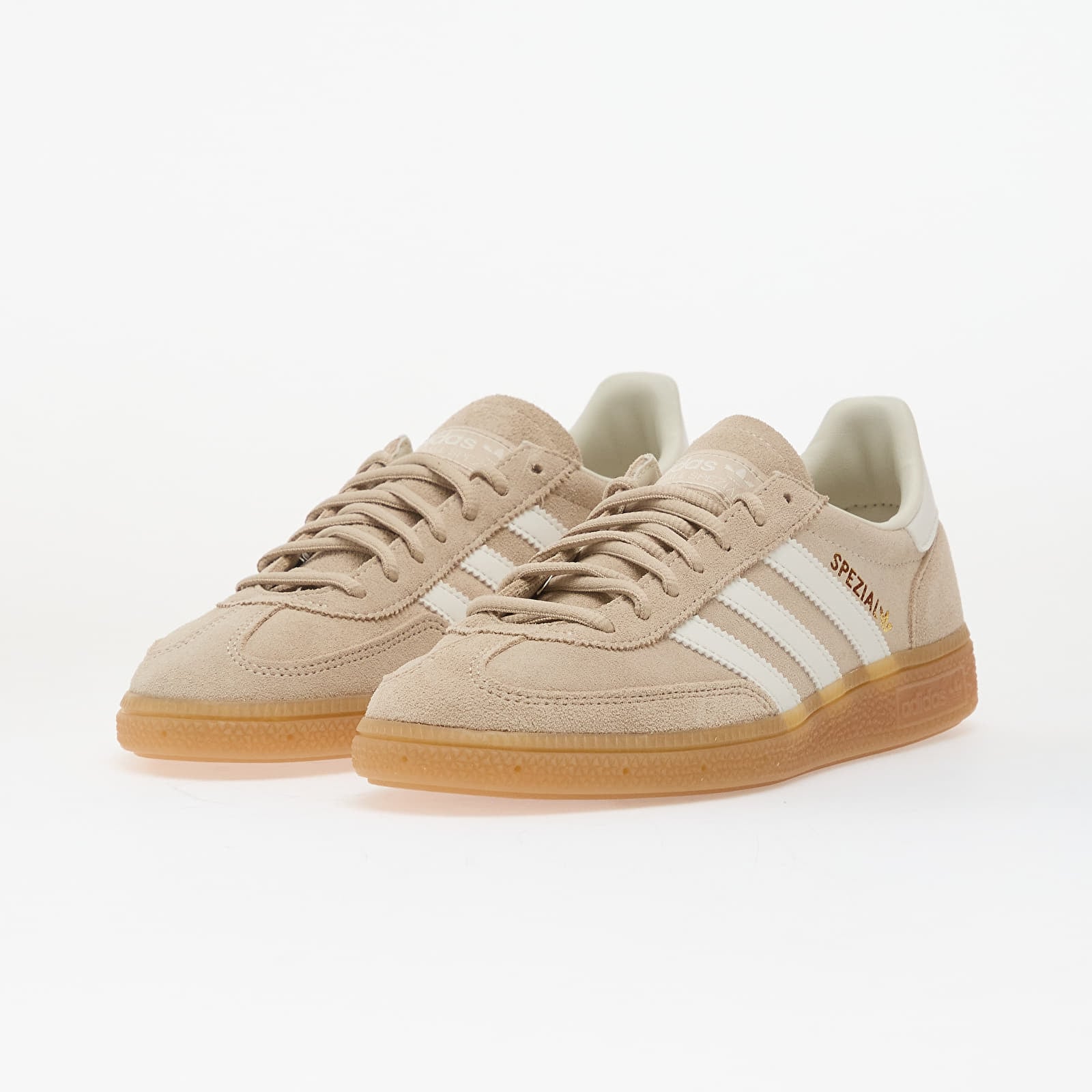 Herenschoenen adidas Handball Spezial Khaki Three/ Off White/ Gum4