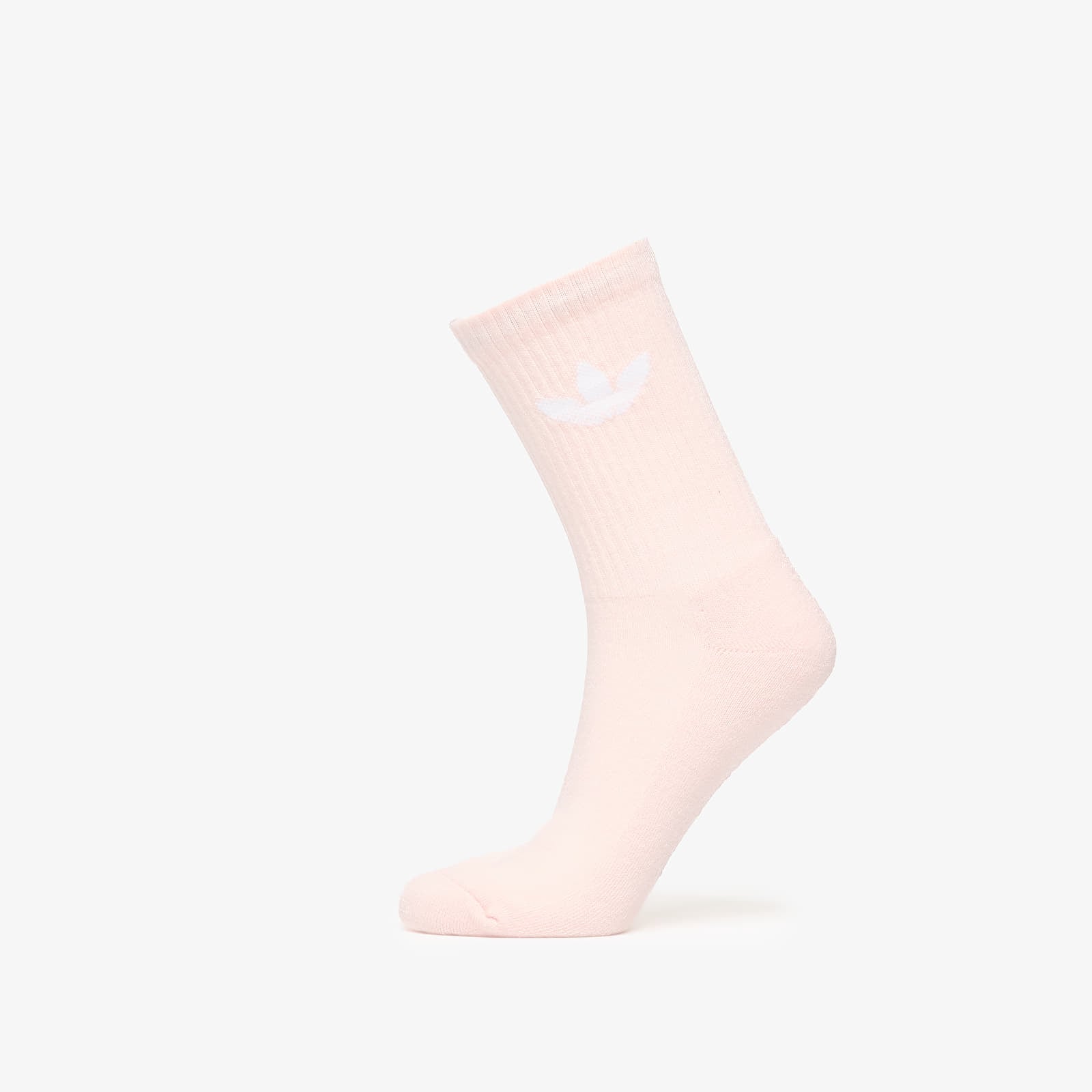 Herensokken adidas Trefoil Crew Sock Cushion 3-Pack White