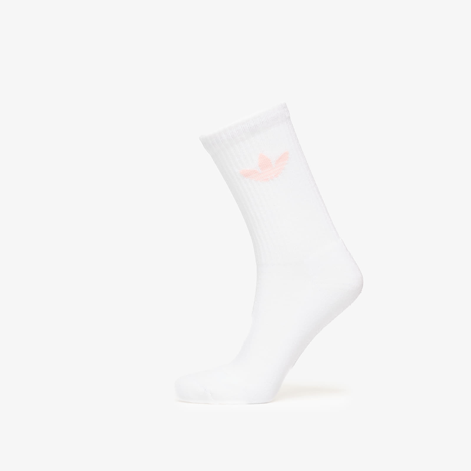 Herensokken adidas Trefoil Crew Sock Cushion 3-Pack White