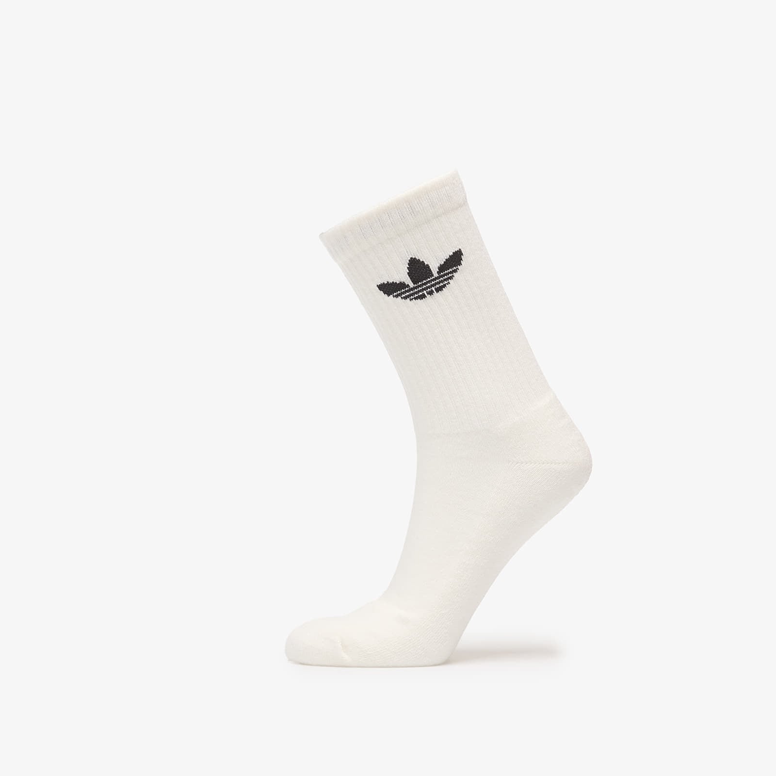 Strumpor för män adidas Trefoil Crew Sock Cushion 6-Pack Cloud White