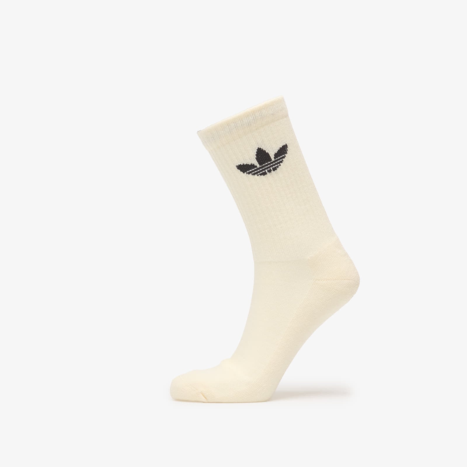 Strumpor för män adidas Trefoil Crew Sock Cushion 6-Pack Cloud White