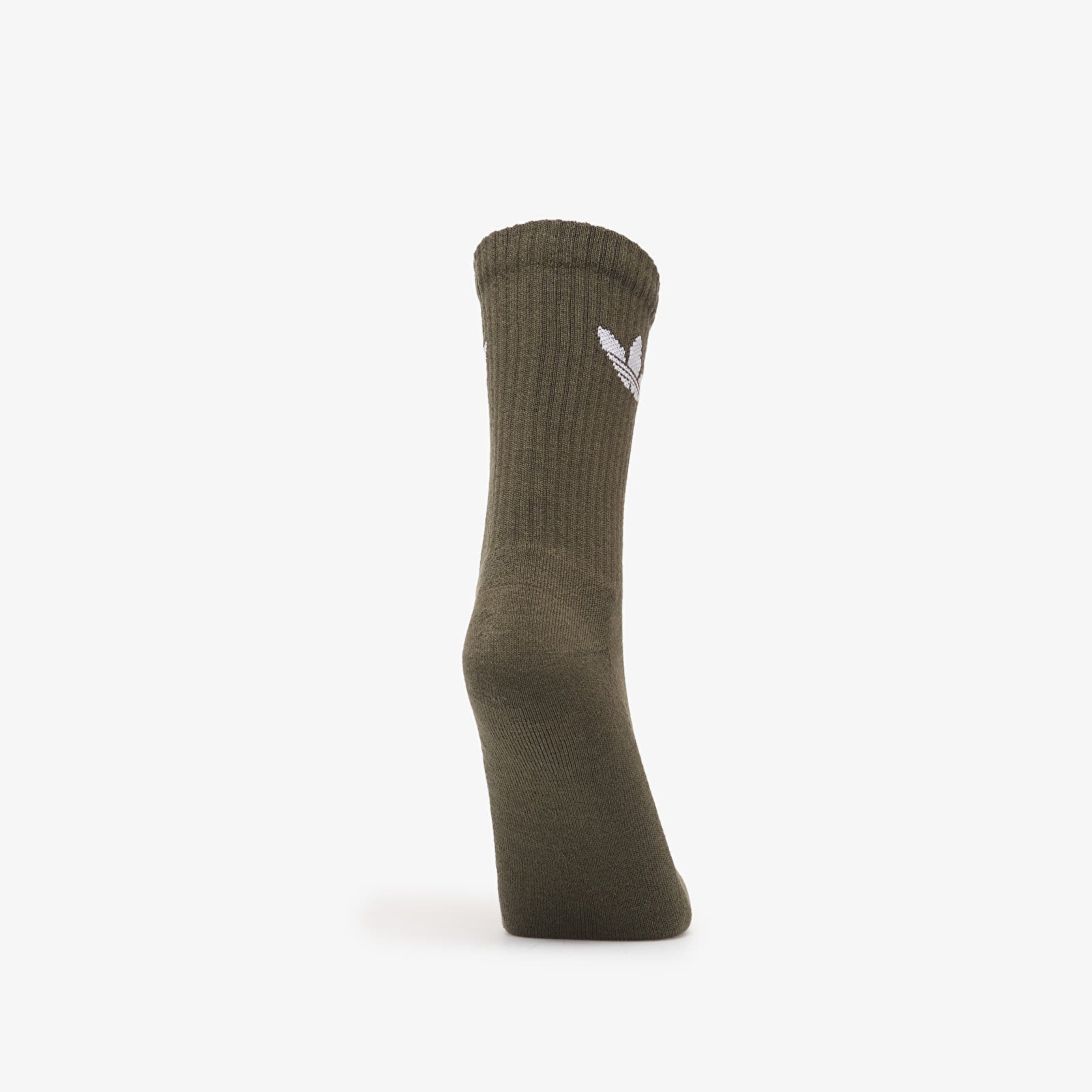 Strumpor för män adidas Trefoil Crew Sock Cushion 6-Pack Cloud White