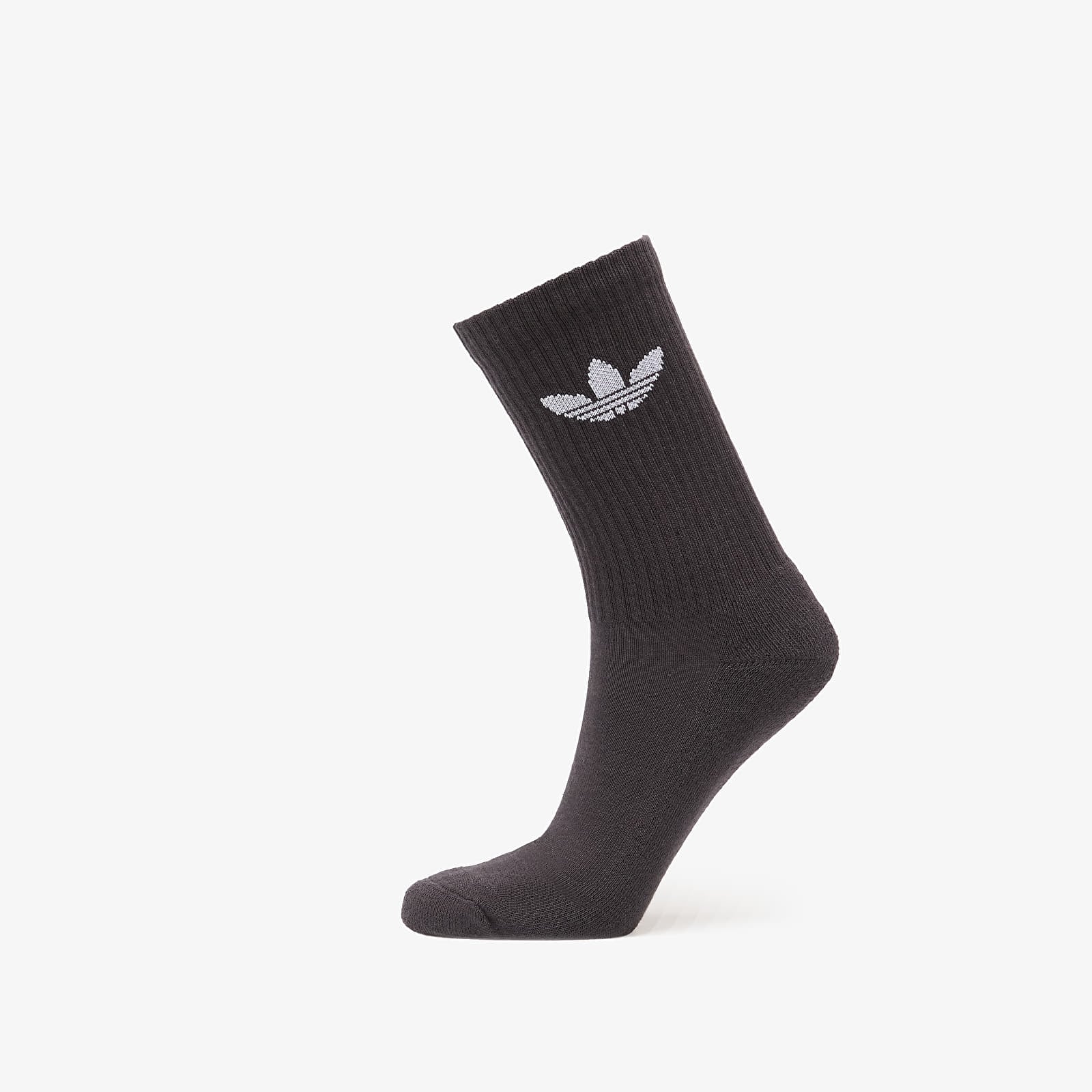 Strumpor för män adidas Trefoil Crew Sock Cushion 6-Pack Cloud White